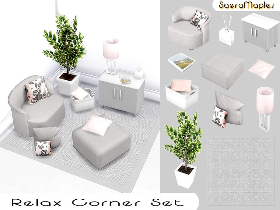 Скриншот мода Набор для гостиной Relax Corner Living Room Set